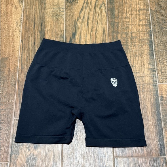 Gymreapers Pants - GymReaper Women's Infinity Seamless Shorts Black Size Small